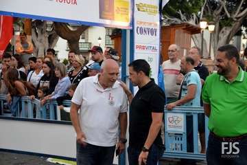 San Juan, escenario de la protocolaria ceremonia de salida del Rallye de Telde (Foto Francisco Javier Santana)